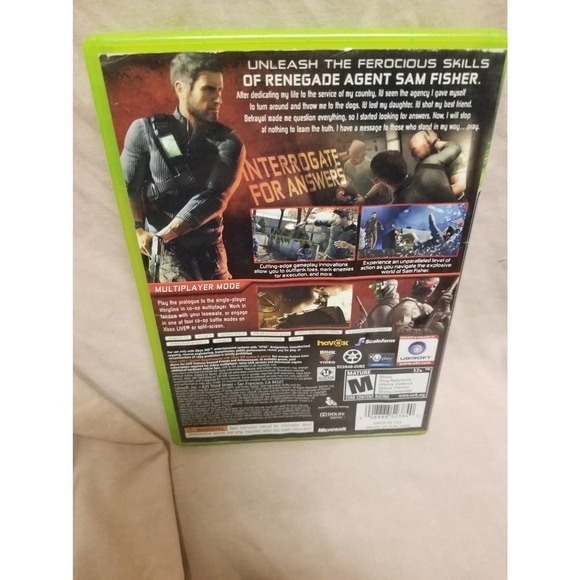 Tom Clancy's Splinter Cell: Conviction (Xbox 360, 2010) CIB - Picture 4 of 4